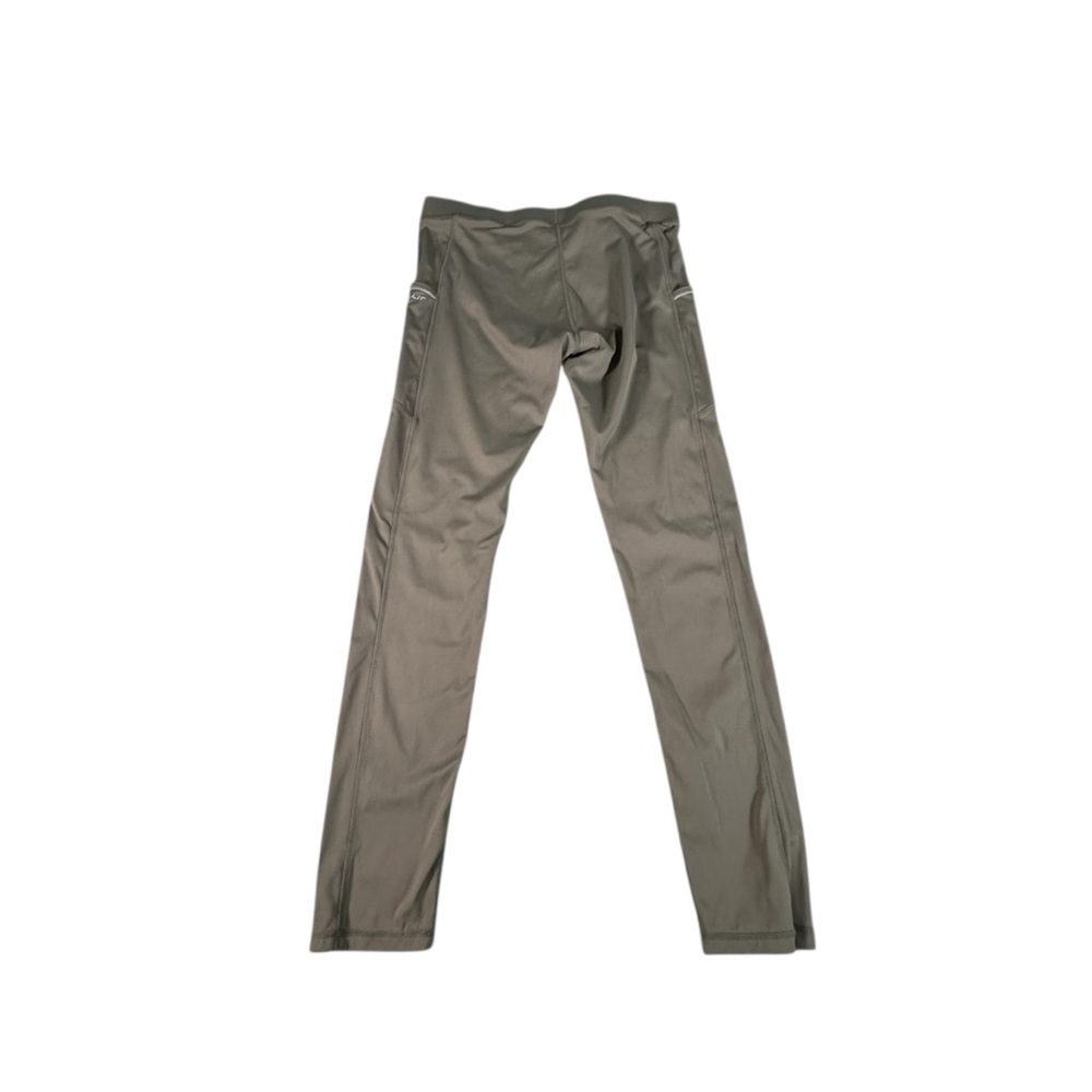 Willit Women’s Thermal Running Leggings XL Olive Green Stretch Workout Pants - Picture 7 of 8